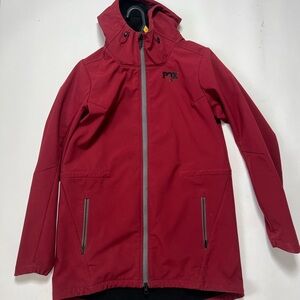 Fox Red Lightweight Hooded Jacket